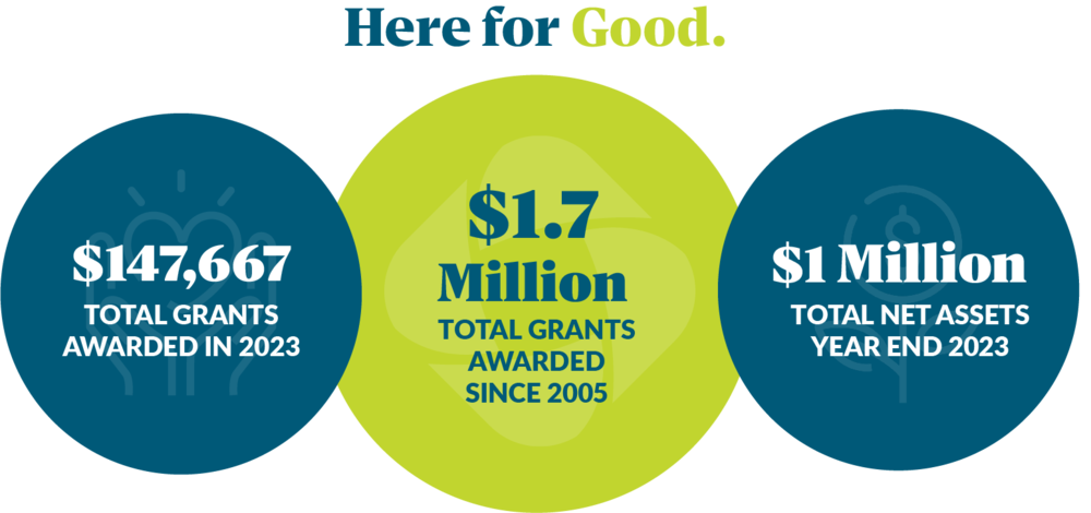 $135,009 grants awarded in 2022. $1.6M total grants awarded since 2005. $994,357 total assets.