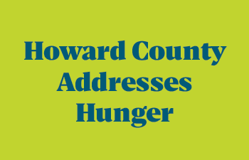 Howard County Food Insecurity navigation button