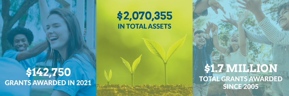 $142,750 grants awarded in 2021. $2,070,355 total assets. $1.7 million total grants awarded since 2005.