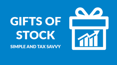 Benefits of Giving a Gift of Stock
